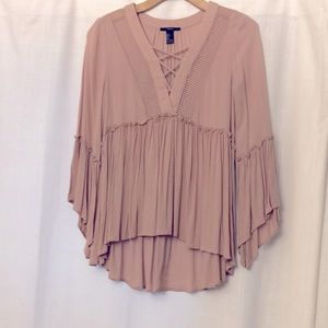 Forever 21 mauve top, worn once